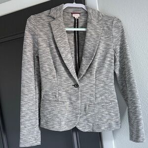 Merona Heathered Gray Women's Blazer
